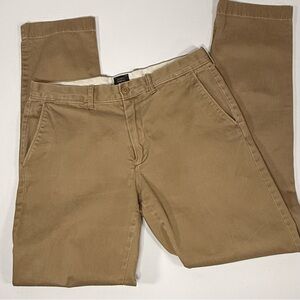 J.Crew Stretch 770 Straight-Fit Chinos Khaki Beige Men's Pants W32 L34